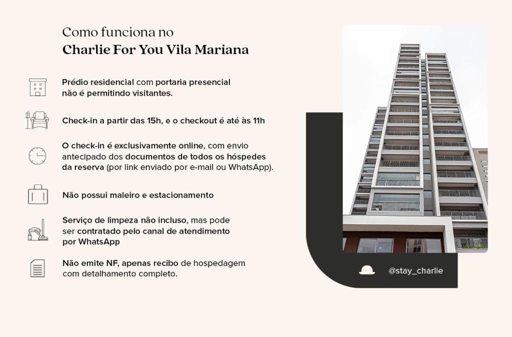 Charlie For You Vila Mariana ساو باولو المظهر الخارجي الصورة